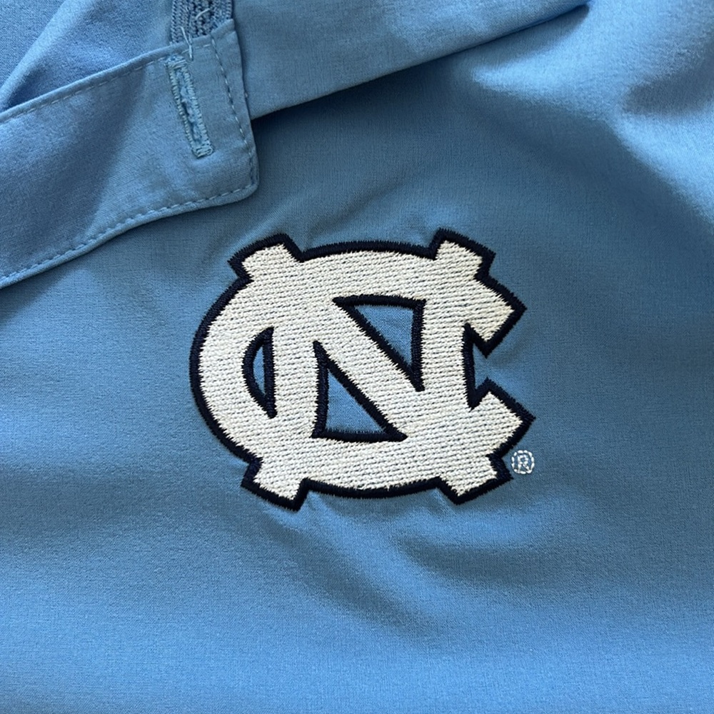 Nike UNC Tar Heels Mens M Blue Dri-Fit Polo - Picture 2 of 10